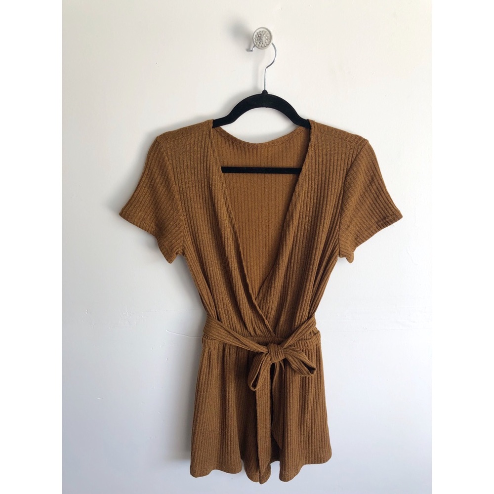 Brown romper
